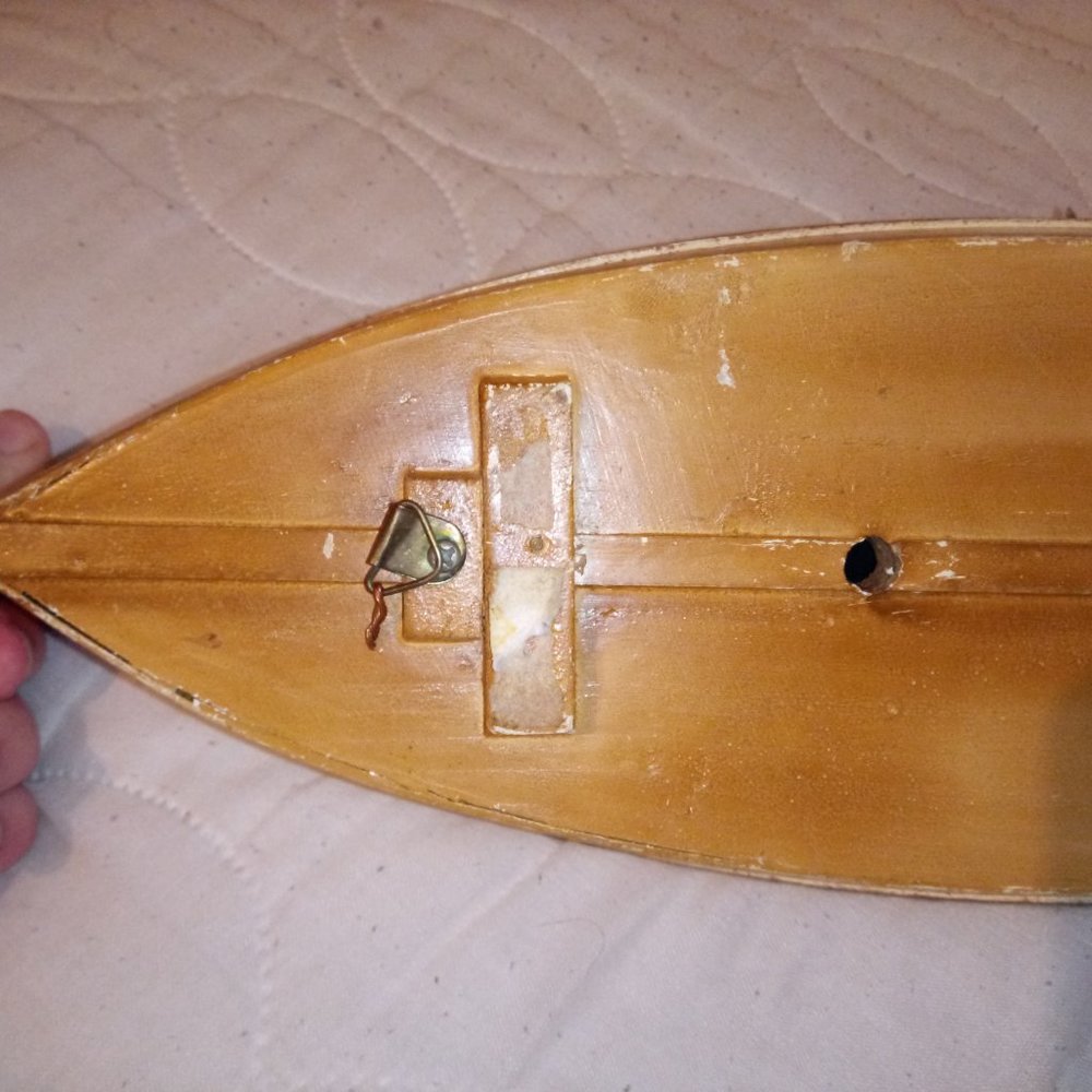 Vintage Springfield Rowboat Hygrometer and Thermometer - Picture 12 of 14
